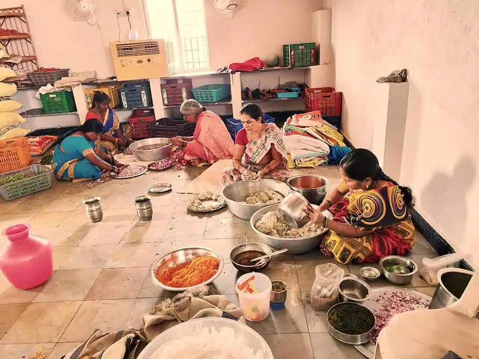 Serving Food