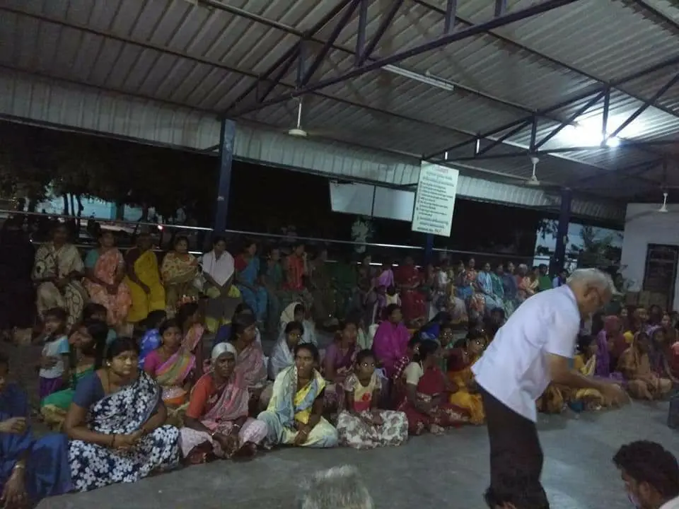 Volunteers Serving