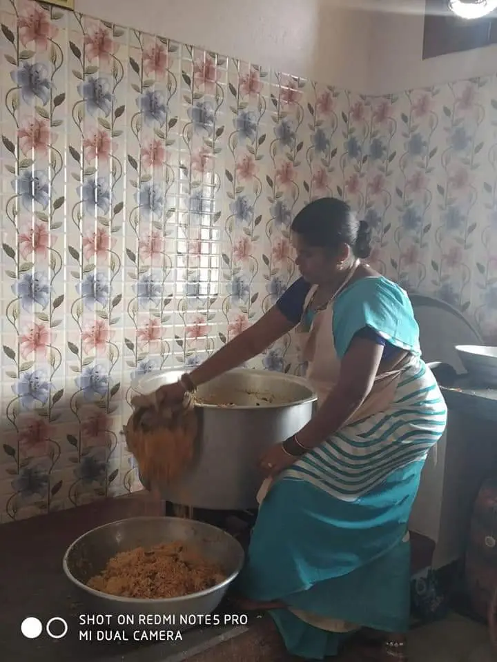 Serving Food