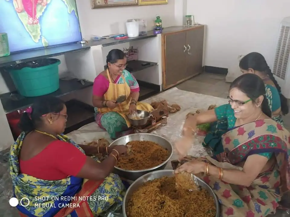 Receiving Food